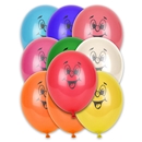 10 Ballons différentes couleurs smile