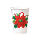 8 Gobelets Fleurs de Noël