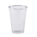 100 gobelets en plastique transparent 20 cl