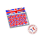 150 confettis de table drapeau Grande Bretagne