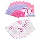 16 Serviettes en papier Ages 33 x 33 cm