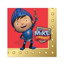 16 Serviettes en papier Mike le chevalier™ 33 x 33 cm