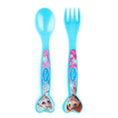 2 Couverts en plastique La Reine des Neiges ™