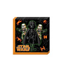 20 Serviettes 2 plis Halloween Star Wars 33 x 33 cm