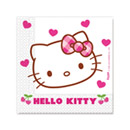 20 Serviettes en papier Hello Kitty