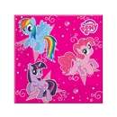20 Serviettes en papier Rose Mon petit poney™ 33 x 33 cm
