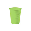 25 gobelets plastique menthe