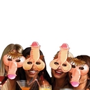 4 masques humoristiques zizi