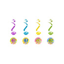 4 suspensions spirale 40 ans Fiesta 60 cm