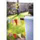 5 Fanions carton DIY chevron jaune
