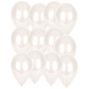 50 ballons ivoire métallisé