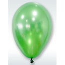 50 Ballons verts métallisés