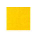 50 Serviettes 2 plis jaune vif 38 x 38 cm