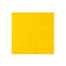 50 Serviettes 2 plis jaune vif 38 x 38 cm