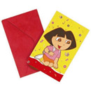 6 cartes d\'invitation Dora l\'Exploratrice™