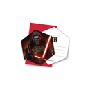 6 Cartes d'invitation avec enveloppes Star Wars VII™