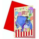 6 cartes d\'invitation Winnie Alphabet™
