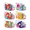 6 Diadèmes en carton Winx Club