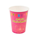 6 gobelets carton anniversaire Fiesta 27 cl