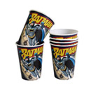 6 Gobelets carton Batman™ 25 cl