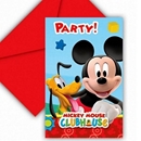 6 invitations carton Mickey Mouse™