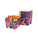 6 Pots à bonbons 80\'s Party 40 cl (9 x 7 cm)