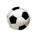 8 Assiettes ballon de foot 18 cm