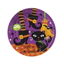 8 Assiettes Spooky Boots halloween 23 cm