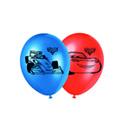 8 Ballons latex Cars