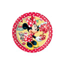 8 Petites assiettes Minnie café 20 cm