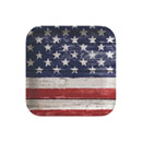 8 Petites assiettes en carton USA 18 cm