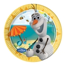 8 Petites assiettes Olaf™ 19 cm