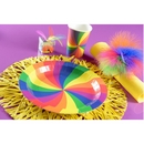 10 Assiettes Arc-en-ciel