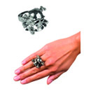 Bague métal pirate adulte