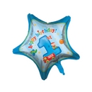 Ballon aluminium Petit camion 1er anniversaire 46 cm