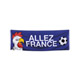 Bannière supporter Allez France 74 X 220 cm