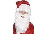 Barbe blanche 28 cm adulte Noël