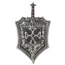 Bouclier et Epée chevalier croisé adulte