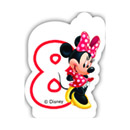 Bougie 8 ans Minnie café™