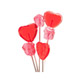 Bouquet de 6 sucettes Saint Valentin