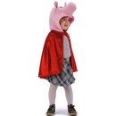 Cape cochon rouge enfant