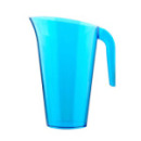 Carafe en plastique rigide bleu turquoise 1,5 L