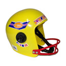 Casque footballeur américain jaune enfant