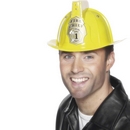 Casque pompier jaune