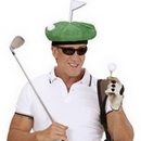 Casquette golfeur verte adulte