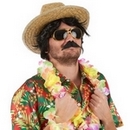 Chapeau cowboy en paille adulte