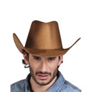 Chapeau cowboy far west marron adulte