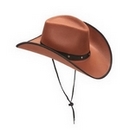 Chapeau cowboy marron adulte