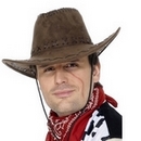 Chapeau cowboy marron adulte