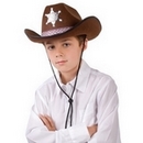 Chapeau sheriff marron enfant